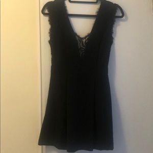 Black lace BCBGeneration mini dress